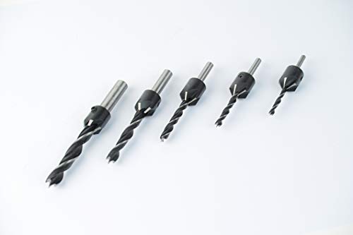 Brüder Mannesmann Holzbohrer mit Senker, 5-teiliger Satz | M54805 Brüder Mannesmann Holzbohrer mit Senker, 5-teiliger Satz | M54805 von Brüder Mannesmann