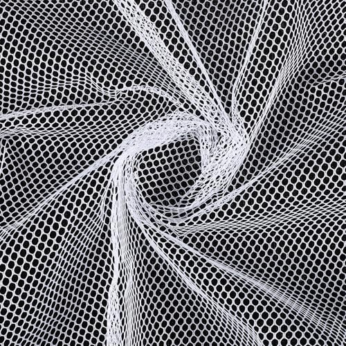 150 x 75cm Weißer Netzstoff, Polyesternetz Tüll, Mesh Stoff für DIY Nähprojekte, Einnetzen von Kleidung, Einkaufstaschen 150 x 75cm Weißer Netzstoff, Polyesternetz Tüll, Mesh Stoff für DIY Nähprojekte, Einnetzen von Kleidung, Einkaufstaschen von Bruislard