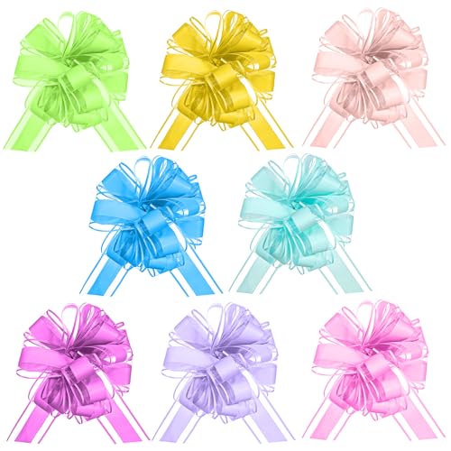 8 Stück Große Geschenkschleife 15 cm Dekoschleifen mit Geschenkband Ziehschleife für Geschenke Tüten Hochzeit Geburtstag Weihnachten 8 Stück Große Geschenkschleife 15 cm Dekoschleifen mit Geschenkband Ziehschleife für Geschenke Tüten Hochzeit Geburtstag Weihnachten von Bruislard