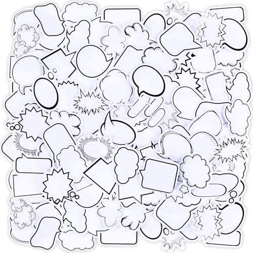 90 Stück Selbstklebende Dialogbox Papieraufkleber Klebeetiketten zum Beschriften Namensschild Aufkleber Scrapbooking Sticker Verschiedene Formen für Fotoalbum Kalender Zubehör Dekoration 90 Stück Selbstklebende Dialogbox Papieraufkleber Klebeetiketten zum Beschriften Namensschild Aufkleber Scrapbooking Sticker Verschiedene Formen für Fotoalbum Kalender Zubehör Dekoration von Bruislard