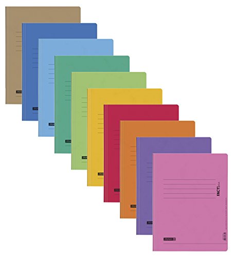 Brunnen Schnellhefter, aus Pappe, 13 Farben, extra stark, 375 g/m² 10 pezzi Sortiert II von BRUNNEN