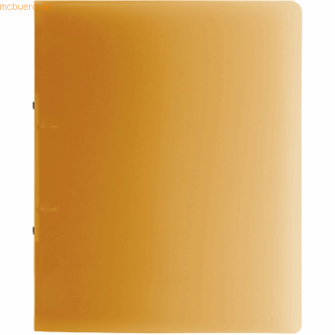 10 x Brunnen Ringbuch Fact! A4 16mm 2 Ringe orange von Brunnen