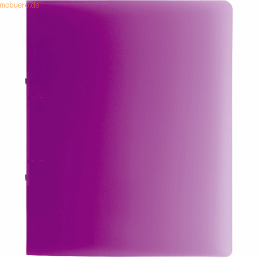 10 x Brunnen Ringbuch Fact! A4 16mm 2 Ringe purple von Brunnen