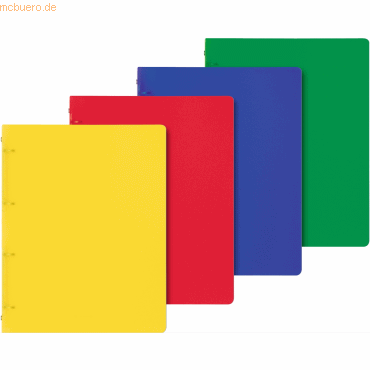 10 x Brunnen Ringbuch Fact!pp A4 16mm Füllhöhe 4 Ringe farbig sortiert 10 x Brunnen Ringbuch Fact!pp A4 16mm Füllhöhe 4 Ringe farbig sortiert von Brunnen