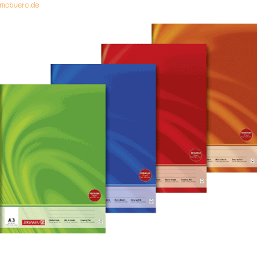 10 x Brunnen Zeichenblock Vivendi A3 150g/qm 20 Blatt 10 x Brunnen Zeichenblock Vivendi A3 150g/qm 20 Blatt von Brunnen