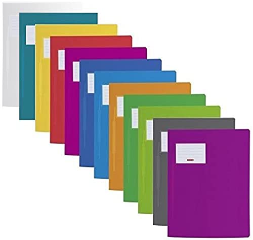 Brunnen 12 Farben Schnellhefter Fact! PP, 24 x 31 cm für A4 von BRUNNEN