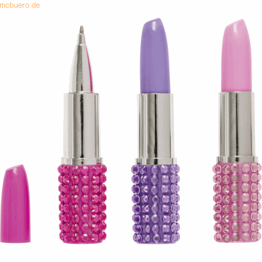 20 x Brunnen Kugelschreiber Lipstick farbig sortiert 20 x Brunnen Kugelschreiber Lipstick farbig sortiert von Brunnen