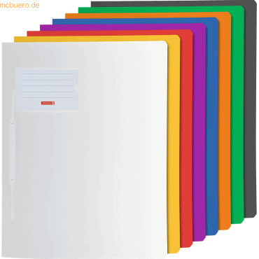 25 x Brunnen Schnellhefter Fact! A4 PP weiß/gelb/orange/rot/blau/grün/ 25 x Brunnen Schnellhefter Fact! A4 PP weiß/gelb/orange/rot/blau/grün/ von Brunnen