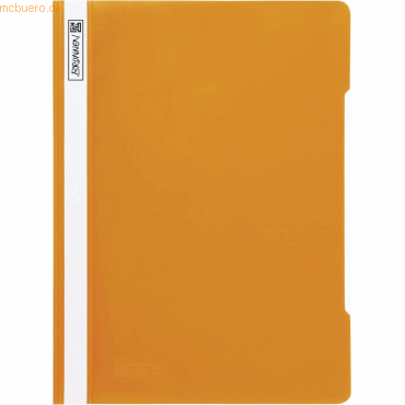 25 x Brunnen Sichthefter A4 PVC orange von Brunnen