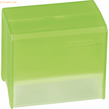 Brunnen Karteibox A8 quer Styrolux maigrün Brunnen Karteibox A8 quer Styrolux maigrün von Brunnen