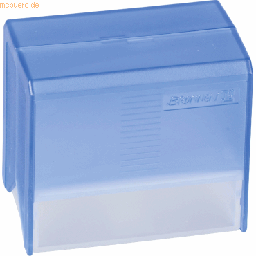 3 x Brunnen Karteibox A8 quer Styrolux mittelblau 3 x Brunnen Karteibox A8 quer Styrolux mittelblau von Brunnen