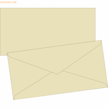 5 x Brunnen Briefumschläge DINlang Seidenfutter 80g/qm chamois VE=10 S 5 x Brunnen Briefumschläge DINlang Seidenfutter 80g/qm chamois VE=10 S von Brunnen
