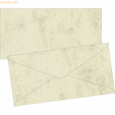 5 x Brunnen Briefumschläge Marmor DINlang Seidenfutter 80g/qm chamois 5 x Brunnen Briefumschläge Marmor DINlang Seidenfutter 80g/qm chamois von Brunnen