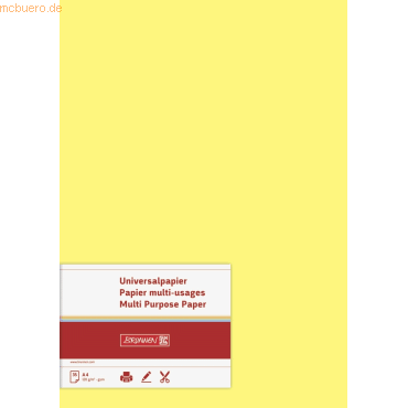 5 x Brunnen Universalpapier A4 120g gelb VE=35 Blatt 5 x Brunnen Universalpapier A4 120g gelb VE=35 Blatt von Brunnen