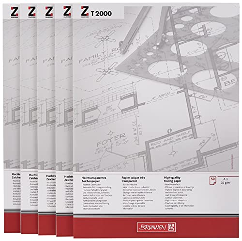 5x Brunnen Entwurfblock A3 90g T2000 50Bl 5x Brunnen Entwurfblock A3 90g T2000 50Bl von BRUNNEN
