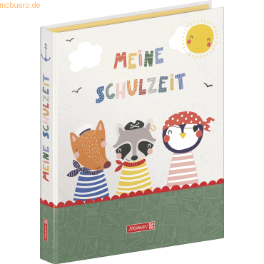 6 x Brunnen Ringbuch A4 30mm 2 Ringe 'Meine Schulzeit' gefüllt 6 x Brunnen Ringbuch A4 30mm 2 Ringe 'Meine Schulzeit' gefüllt von Brunnen