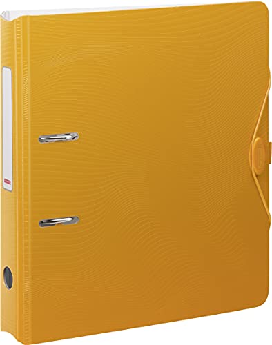 BRUNNEN 102043540 | Ordner | „WAVE“ |5 cm | orange von BRUNNEN