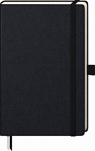 BRUNNEN Notizbuch Kompagnon schwarz DIN A5 kariert von BRUNNEN