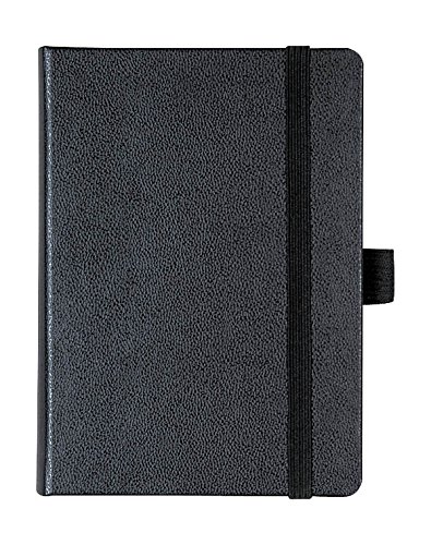 BRUNNEN Notizbuch Kompagnon schwarz DIN A6 kariert BRUNNEN Notizbuch Kompagnon schwarz DIN A6 kariert von BRUNNEN