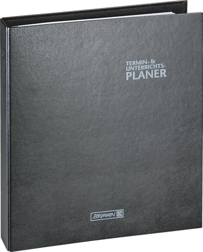 BRUNNEN Ringbuch-Kalender mit Einlage 2025/2026 | A4+, Kunststoff, schwarz BRUNNEN Ringbuch-Kalender mit Einlage 2025/2026 | A4+, Kunststoff, schwarz von BRUNNEN