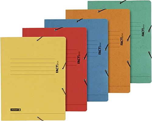 Baier & Schneider Brunnen 102015495 Sammelmappe A4 FACT!plus (hochwertiger Pressspankarton, 5 Farben sortiert Baier & Schneider Brunnen 102015495 Sammelmappe A4 FACT!plus (hochwertiger Pressspankarton, 5 Farben sortiert von BRUNNEN
