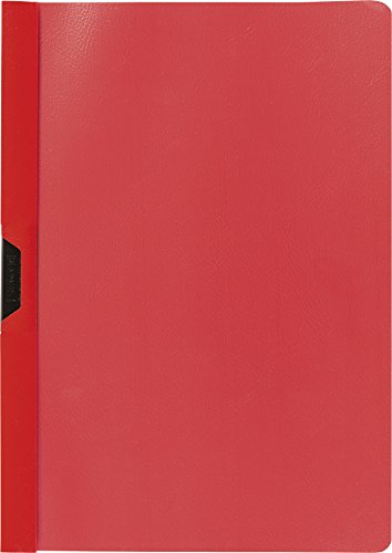 Brunnen 102014020 Klemmmappe / Cliphefter (A4, glasklares Deckblatt, aus PP-Folie, rot Brunnen 102014020 Klemmmappe / Cliphefter (A4, glasklares Deckblatt, aus PP-Folie, rot von BRUNNEN