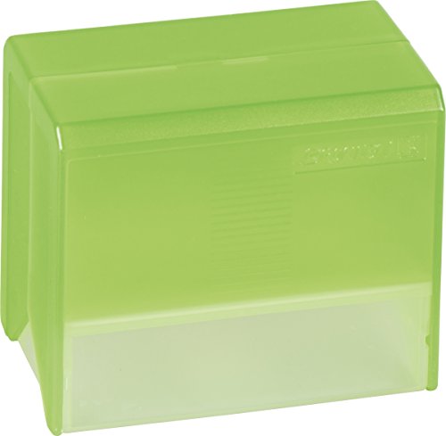 Brunnen 102057152 Karteikasten / Karteibox (Styrolux, A7, für circa 250 Stück) grün von BRUNNEN