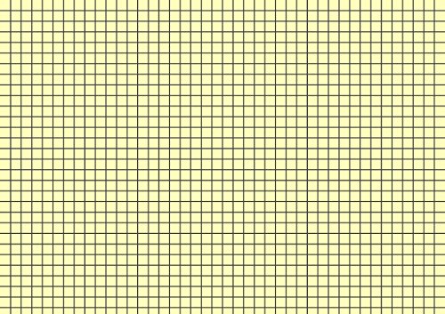 Brunnen 102250210 Karteikarte (A5 kariert, 100 Stück, eingeschweißt) gelb von Brunnen