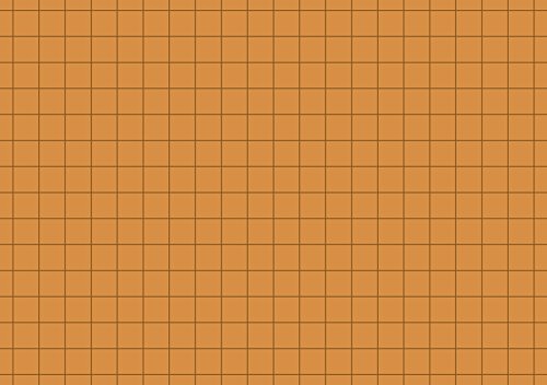 Brunnen 102270240 Karteikarte (A7 kariert, 100 Stück, eingeschweißt) orange von Brunnen