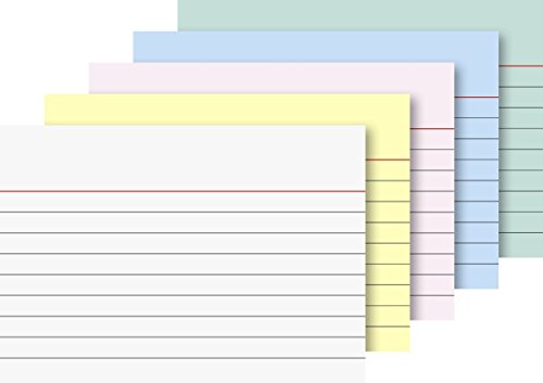 Brunnen 102282295 Karteikarten, A8, liniert, sortiert, Großpackung mit 1.000 Stück Brunnen 102282295 Karteikarten, A8, liniert, sortiert, Großpackung mit 1.000 Stück von BRUNNEN