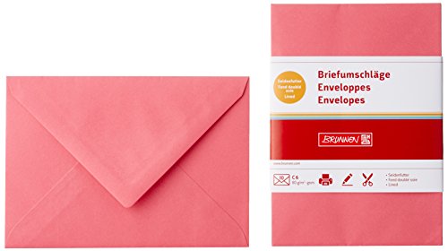 Brunnen 105125226 Briefumschlag Universalpapier, C6, 10 Stück, fuchsia Brunnen 105125226 Briefumschlag Universalpapier, C6, 10 Stück, fuchsia von BRUNNEN