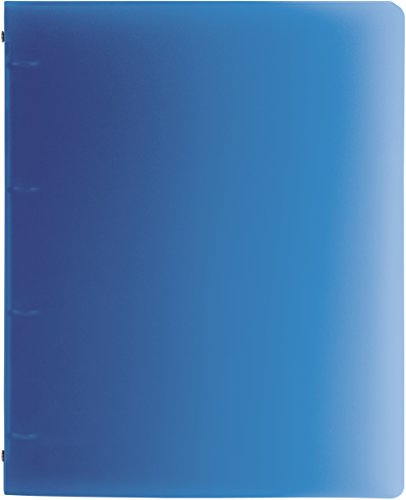 Brunnen 106554630 Ringbuch FACT!pp (A4, transluzente PP-Folie, 16 mm Füllhöhe, 4 Ringe) blau von Brunnen