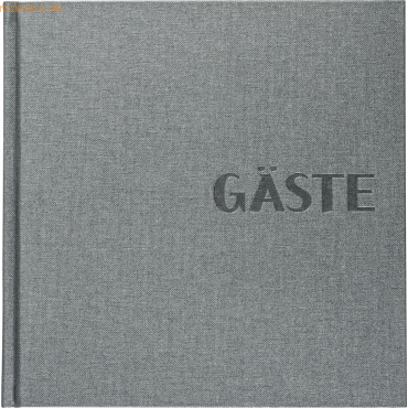 Brunnen Gästebuch 25x25cm Metallico silber 100 Blatt Brunnen Gästebuch 25x25cm Metallico silber 100 Blatt von Brunnen