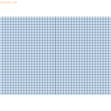 Brunnen Karteikarten A5 kariert blau VE=100 Stück von Brunnen