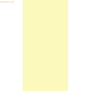 Brunnen Karteikarten A7 blanko gelb VE=100 Stück von Brunnen