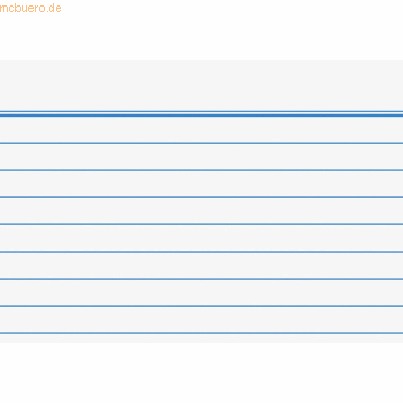 Brunnen Karteikarten A8 liniert weiß VE=100 Stück von Brunnen