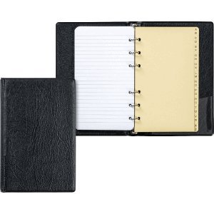 Brunnen Ringbuch 9x15cm Kunstleder 6 Ringe 10mm schwarz incl. Einlage Brunnen Ringbuch 9x15cm Kunstleder 6 Ringe 10mm schwarz incl. Einlage von Brunnen