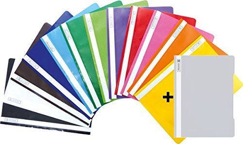 Brunnen Schnellhefter Kunststoff - GROßPACK bunt - 12 + 1 Stück bzw. Farben im Pack Brunnen Schnellhefter Kunststoff - GROßPACK bunt - 12 + 1 Stück bzw. Farben im Pack von BRUNNEN