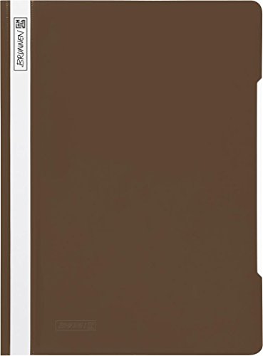 Brunnen Schnellhefter PP braun [Bürobedarf & Schreibwaren] [Spielzeug] von BRUNNEN