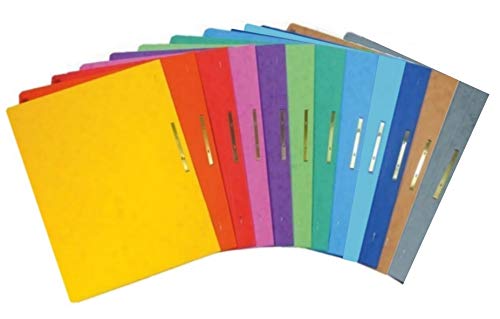 Brunnen Schnellhefter Pappe extrastark (12er Pack, Sortiert) von BRUNNEN
