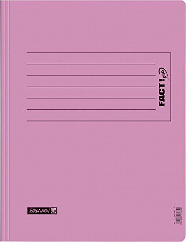 Brunnen Schnellhefter, aus Pappe, 13 Farben, extra stark, 375 g/m² Pacco da 10 rosa von BRUNNEN