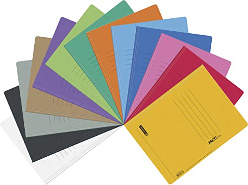 Brunnen Schnellhefter, aus Pappe, 13 Farben, extra stark, 375 g/m², 13er Pack, Farb Mix, 1 Brunnen Schnellhefter, aus Pappe, 13 Farben, extra stark, 375 g/m², 13er Pack, Farb Mix, 1 von BRUNNEN