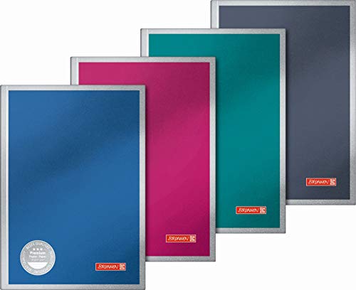 Notizbuch A5 lin 96Bl Premium Metal Notizbuch A5 lin 96Bl Premium Metal von BRUNNEN