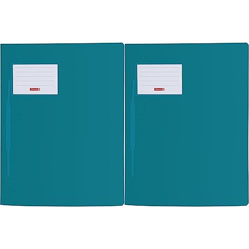 Schnellhefter A4 türkis FACT! (Packung mit 2) von BRUNNEN