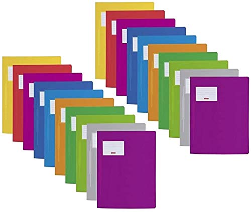 Schnellhefter Fact! PP, 24 x 31 Centimeter für A4 (2 x 10-fach Packung, Sortiert) von BRUNNEN