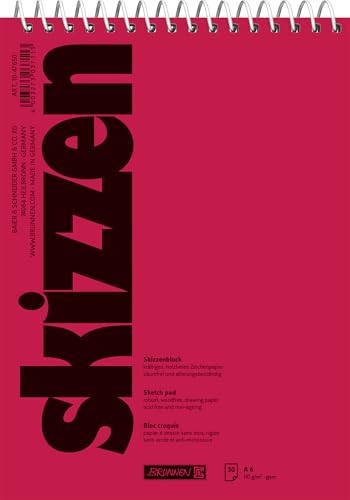 Skizzenblock A6 110g 30Bl Spirale Skizzenblock A6 110g 30Bl Spirale von BRUNNEN