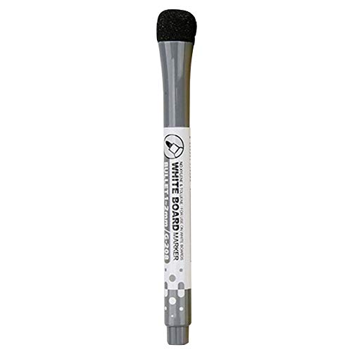 Brussel Whiteboard-Stift, magnetisch, trocken abwischbar, feine Spitze, löschbar, Whiteboard, Schreiben, Zeichnen, Marker für Klassenzimmer, Arbeit, Kalender, Schwarz, 1 Stück Brussel Whiteboard-Stift, magnetisch, trocken abwischbar, feine Spitze, löschbar, Whiteboard, Schreiben, Zeichnen, Marker für Klassenzimmer, Arbeit, Kalender, Schwarz, 1 Stück von Brussel