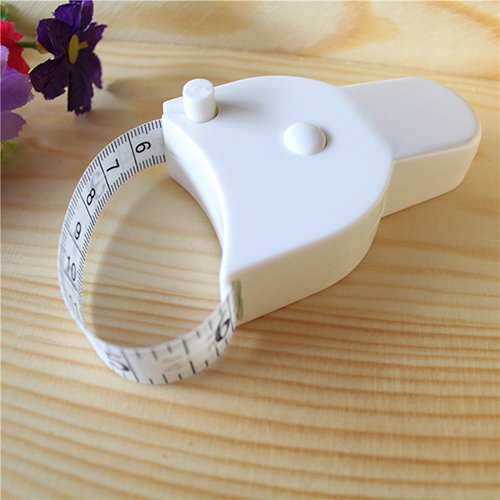 Brüssel08 Maßband, automatisch, einziehbar, für Körperfett, Taille, Brust, Arme, Beine, Maßband, Diät, einziehbares Lineal für Zuhause, Schule, Bekleidung Zufällig Brüssel08 Maßband, automatisch, einziehbar, für Körperfett, Taille, Brust, Arme, Beine, Maßband, Diät, einziehbares Lineal für Zuhause, Schule, Bekleidung Zufällig von Brussels08