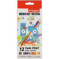 Buntstifte "Twin Point", 12tlg. Buntstifte "Twin Point", 12tlg. von Bruynzeel