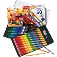 Buntstifte im Metallkasten, 60 Stück Buntstifte im Metallkasten, 60 Stück von Bruynzeel